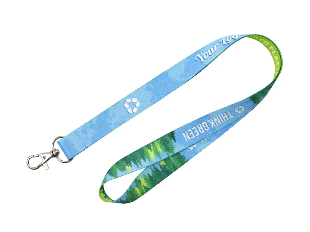 RPET Lanyard with Single Hook