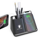 pen holder with wireless charger