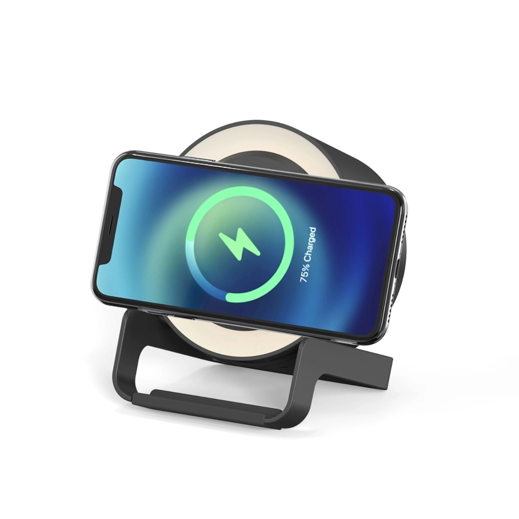 Wireless charger with Bluetooth speaker