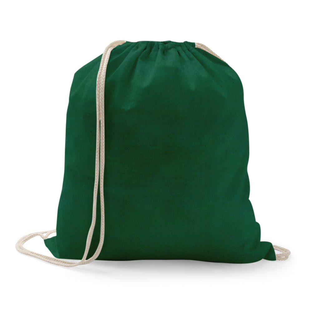 Recycled Cotton Drawstring Bags, 145gsm