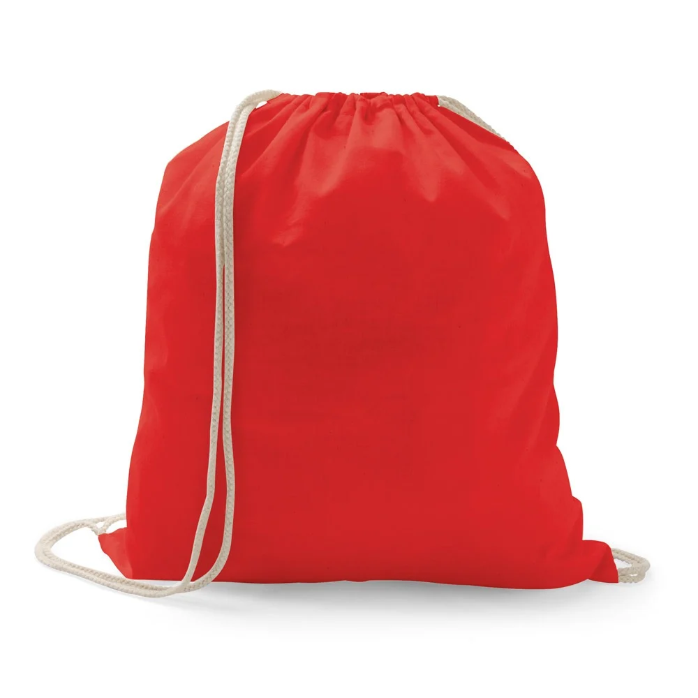 Recycled Cotton Drawstring Bags, 145gsm