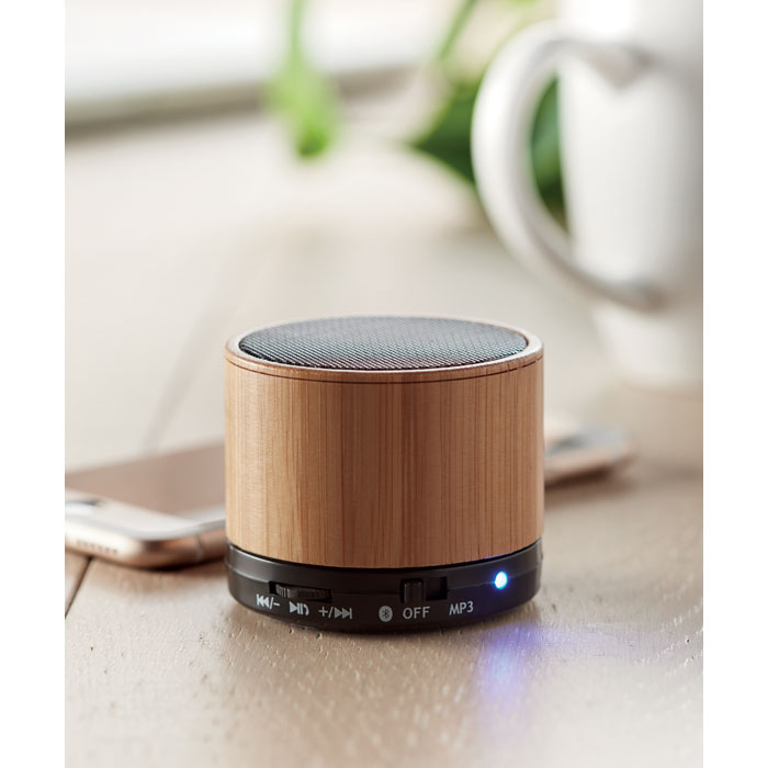 Bluetooth speaker bamboo 02