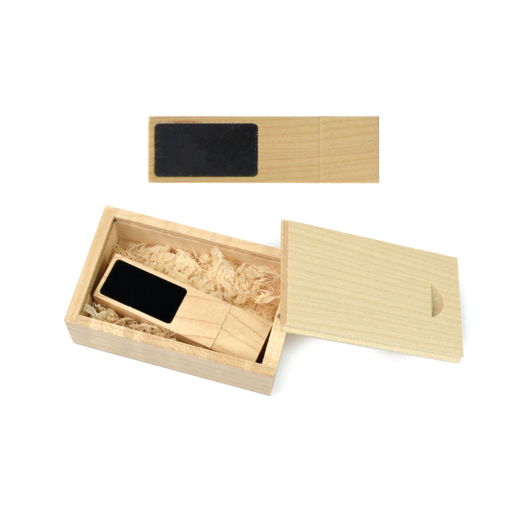 Wooden Led Light up USB 32GB