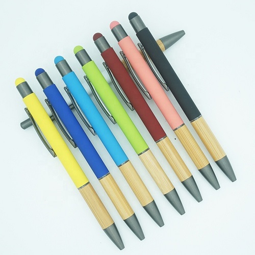 Rubberized Metal Pen