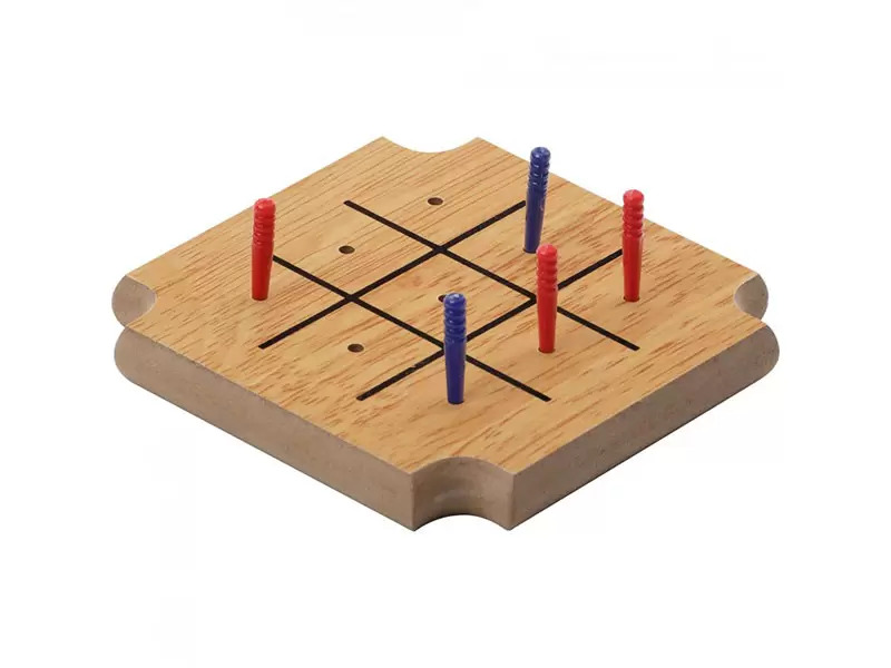 4 Piece Wooden Game Set