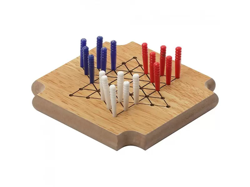 4 Piece Wooden Game Set