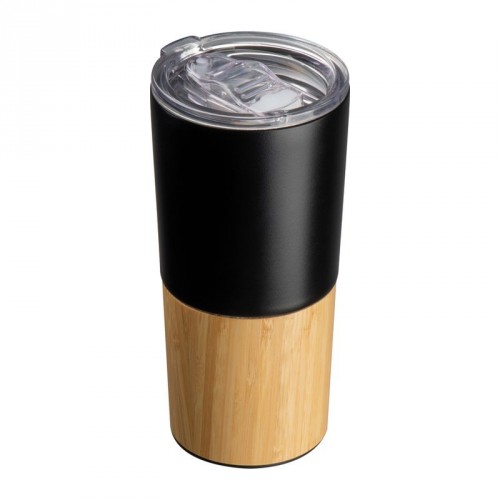 Thermal Mug With bamboo base