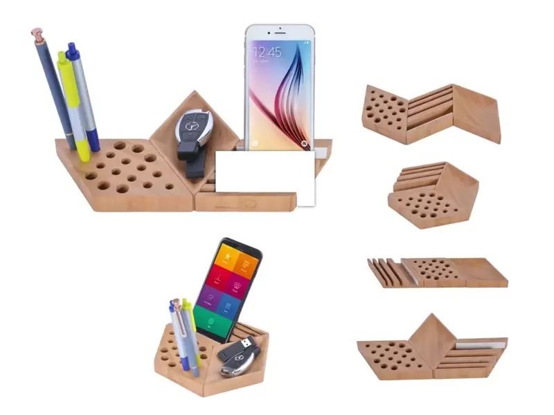 Desktop Organizer bamboo