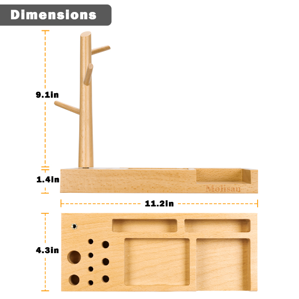 Desk Organizer wood