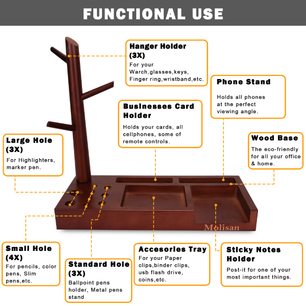 Desk Organizer wood