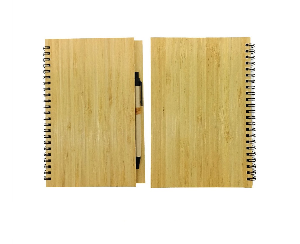 Bamboo notebook with Pen