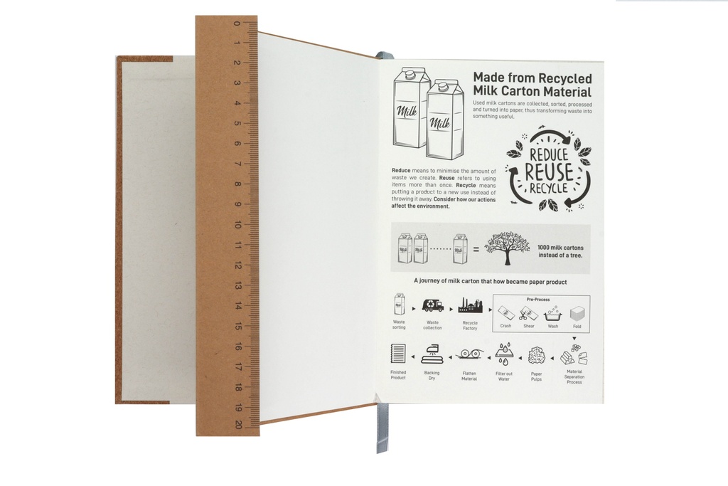 A5 Milk Carton Notebook