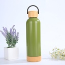 Metal and Bamboo Hybrid Bottle