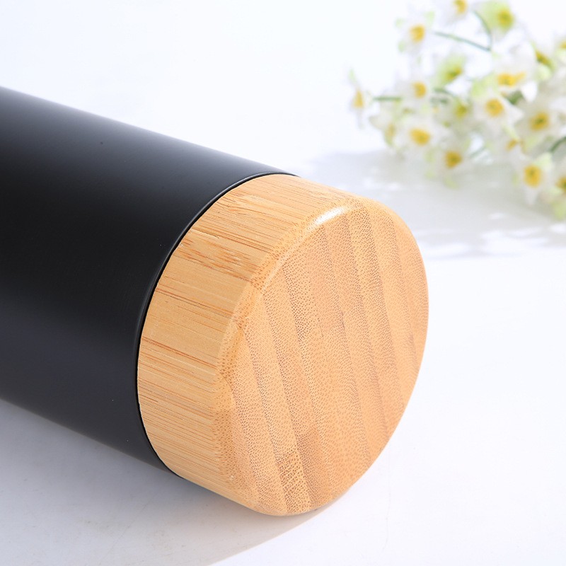 Metal and Bamboo Hybrid Bottle