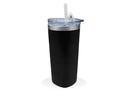 Tumbler with straw