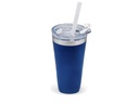 Tumbler with straw