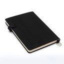 A5 Leather Notebook MAGNETE-20561BK