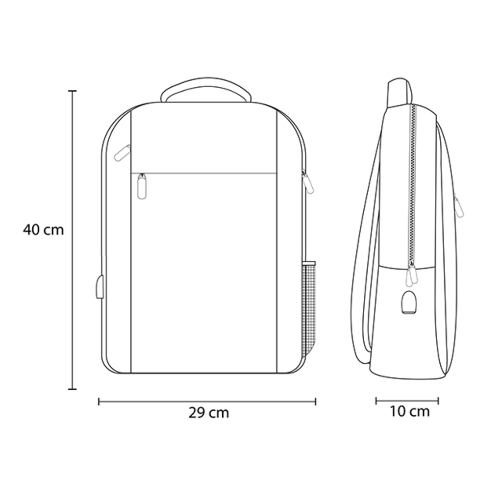 Backpack BELLEZZA-80510BK