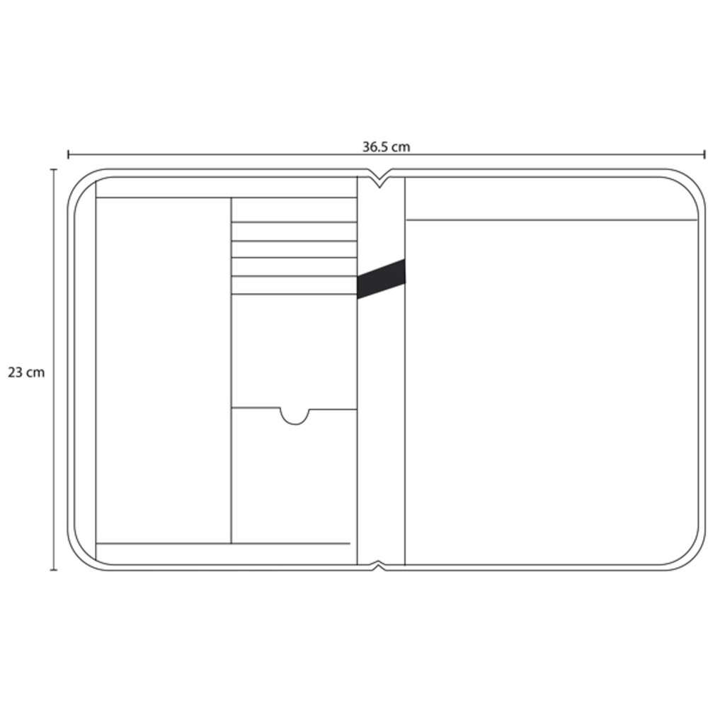 Travel Folder With Notepad RETSO8090 