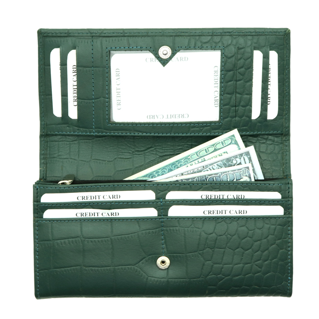 Ladies Wallet PREMIO GREEN