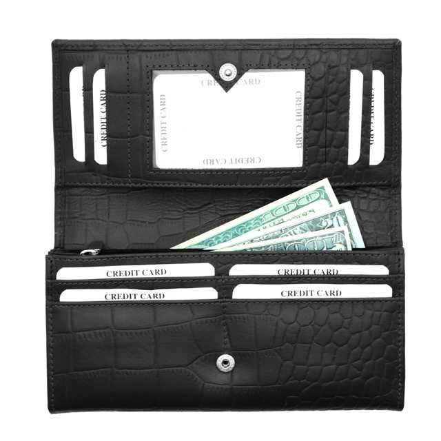 Ladies Wallet BLACK