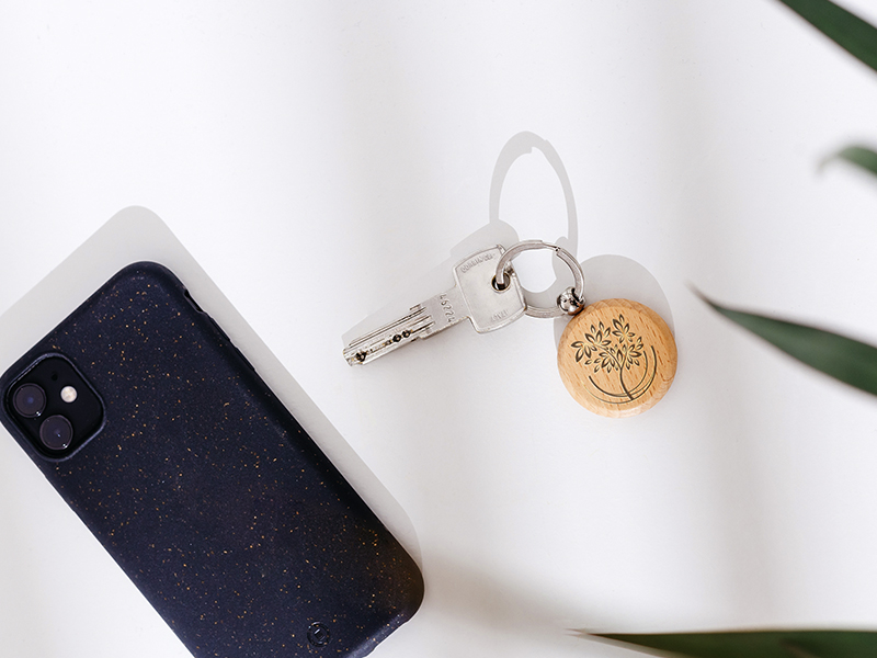 Bamboo Keychain STWD 230412