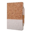 Cork Notebook With Pen