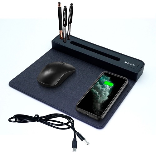 Wireless light up mouse pad