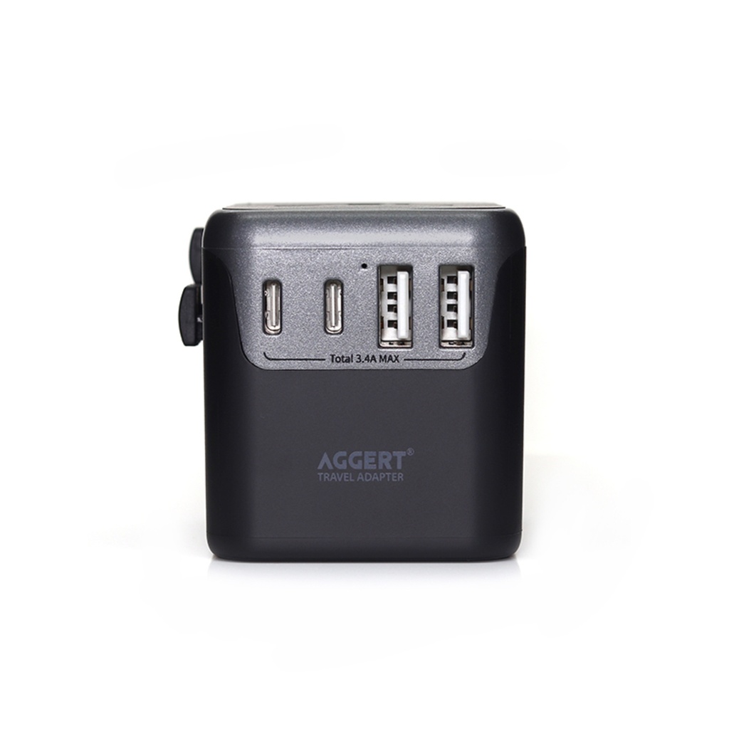 AGGERT 3.4A Travel Adapter