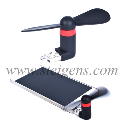 Mobile USB Fan Black