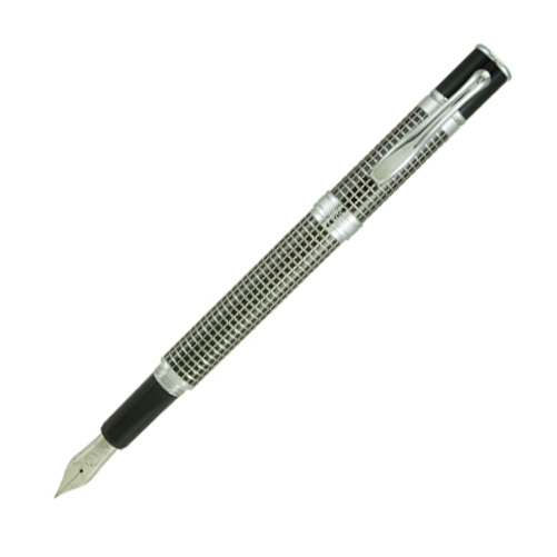 Black Chisel Fountain Pen