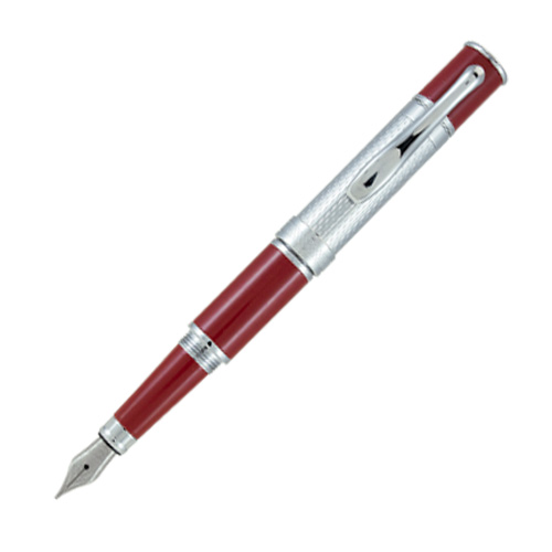 Burgundy Barley Fountain Pen