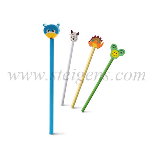 Pencil With Rubber Doll – 291904