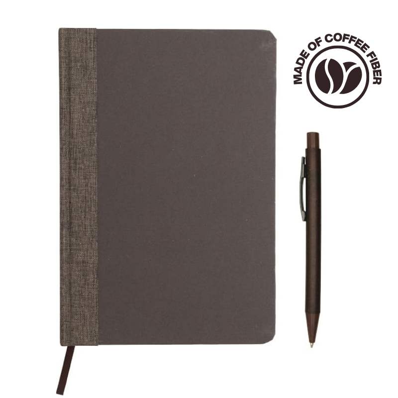 Coffee Notebook & Pen Set