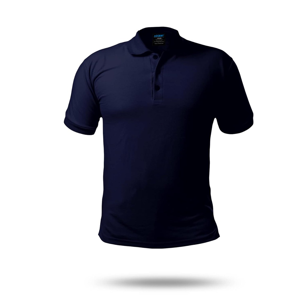 AGGERT Polo SUPIMA MERCERISED Cotton 240 GSM NAVYBLUE