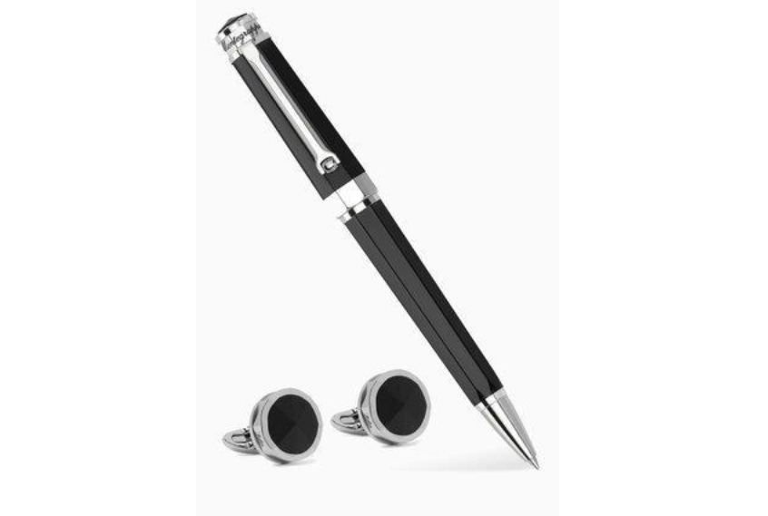 Montegrappa NeroUNo Ballpen + Montegrappa NeroUno Cufflink