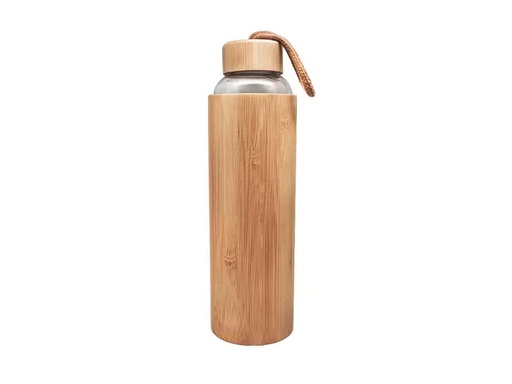 [STDP 232710] Bamboo Glass Bottle STDP 232710