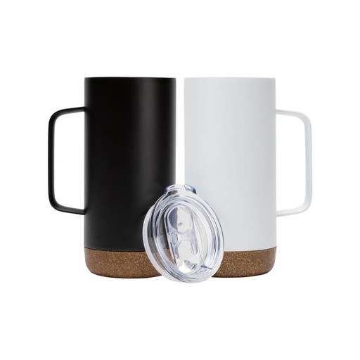 [STLG 232206] Thermal Mug With cork base and Handle