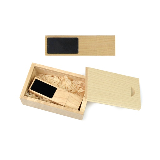 [STMK 2328] Wooden Led Lightup USB 16GB