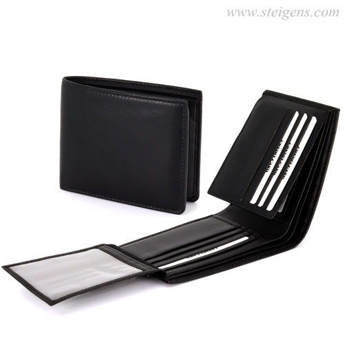 [17524-13] Leather Wallet Nappa 16 Card