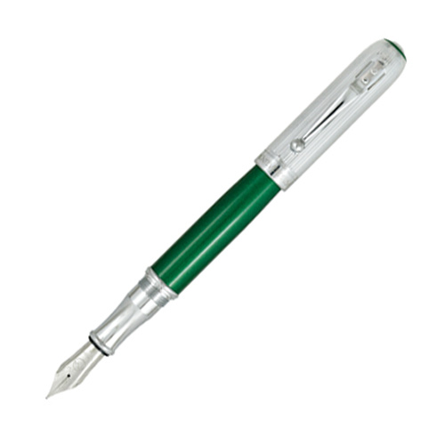 [MV42110] Green Stardust Fountain Medium Nib